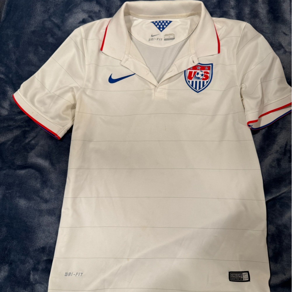 USMNT Nike White Soccer Jersey - Picture 3 of 4